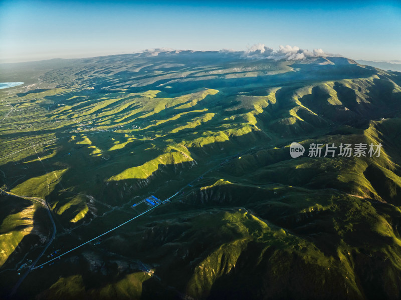 青海湖沿岸美景