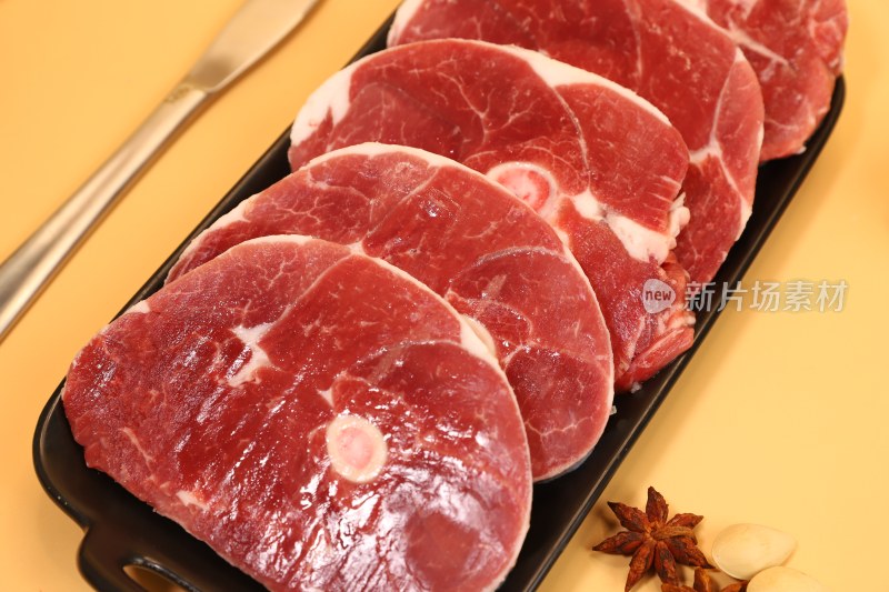 盐池滩羊 后腿切片 后腿肉 炖肉 烧烤 煎烤