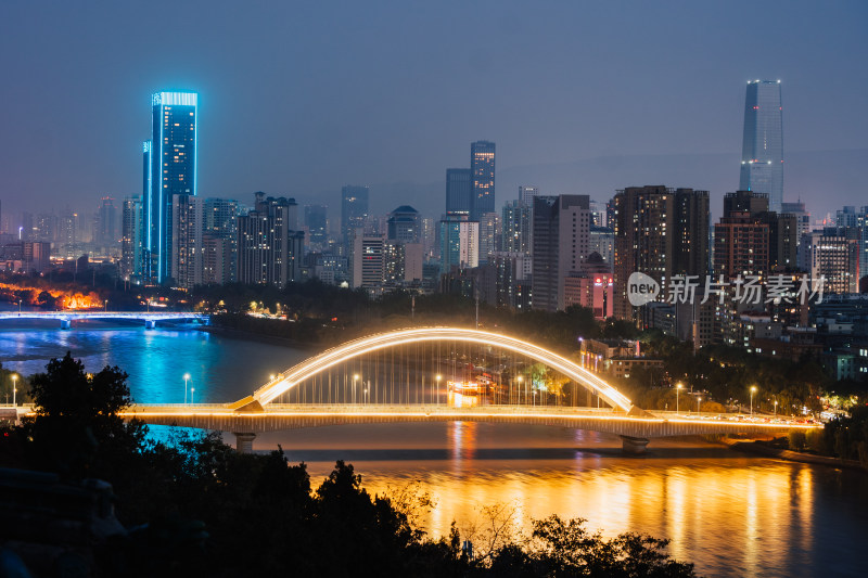 兰州城市夜景