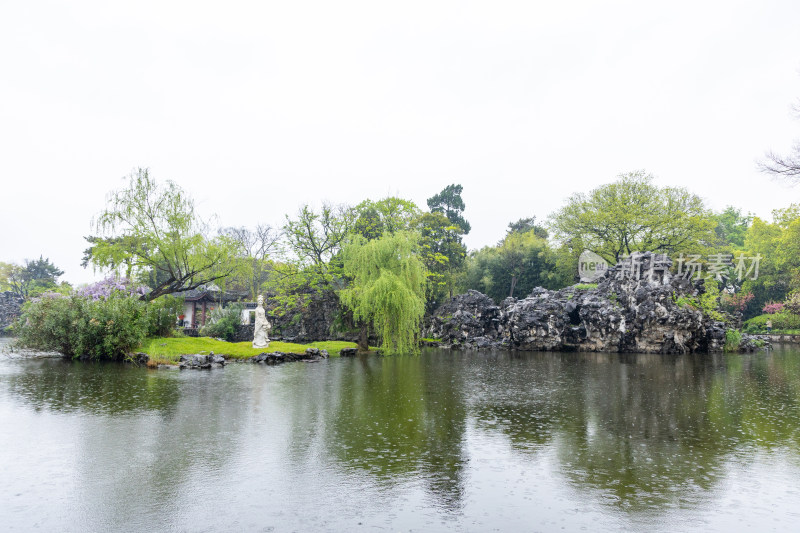 烟雨江南无锡蠡园春色