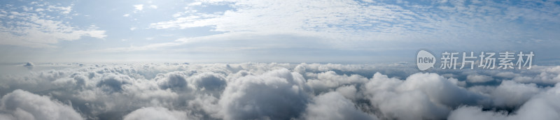 自然风景天空航拍云端阳光大气背景