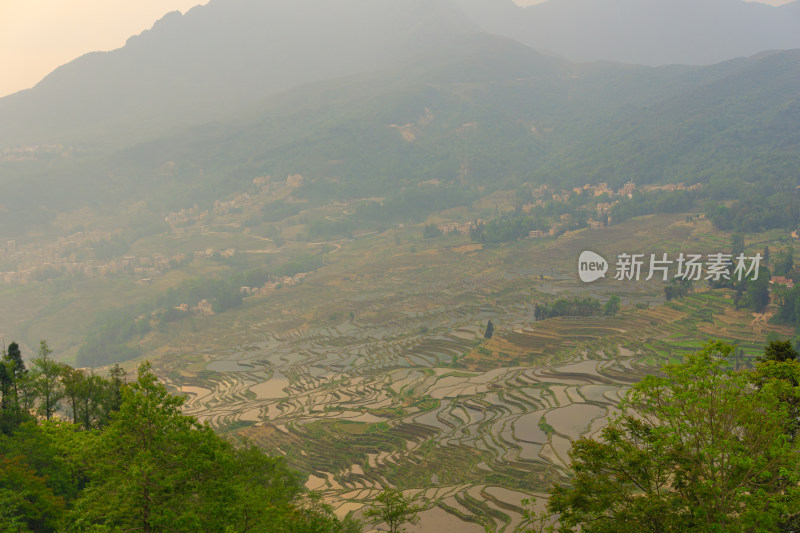 红河州元阳梯田自然风光