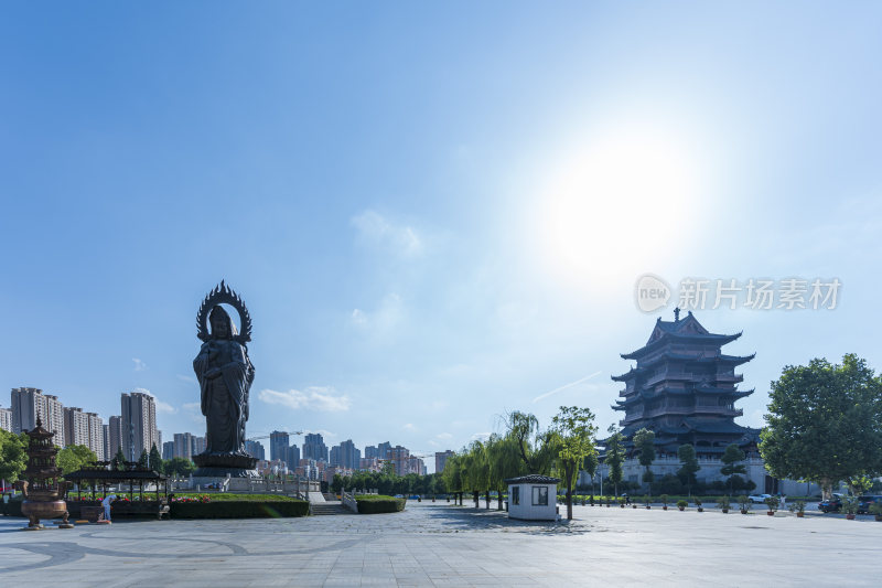 武汉汉阳区归元禅寺江南寺庙风景