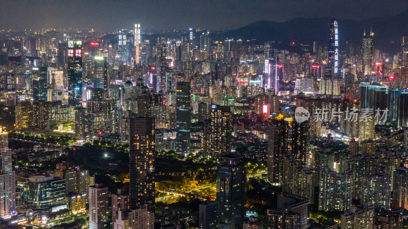 深圳福田中心区夜景