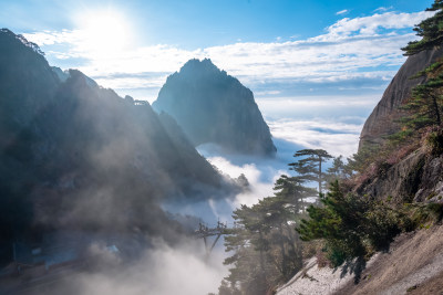 天下第一奇山，安徽黄山云海风光