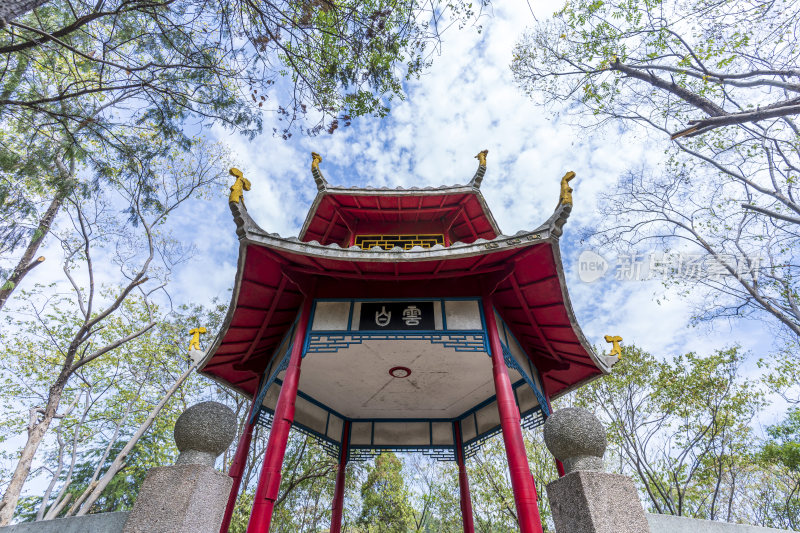 武汉江夏区白云洞景区风景