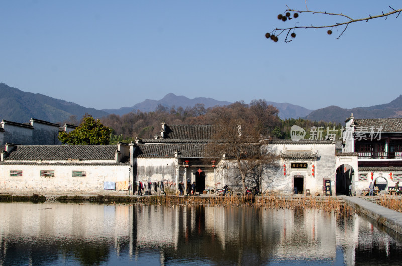 黄山呈坎八卦村风光