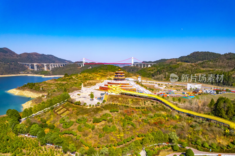 贵州遵义湄潭茶海