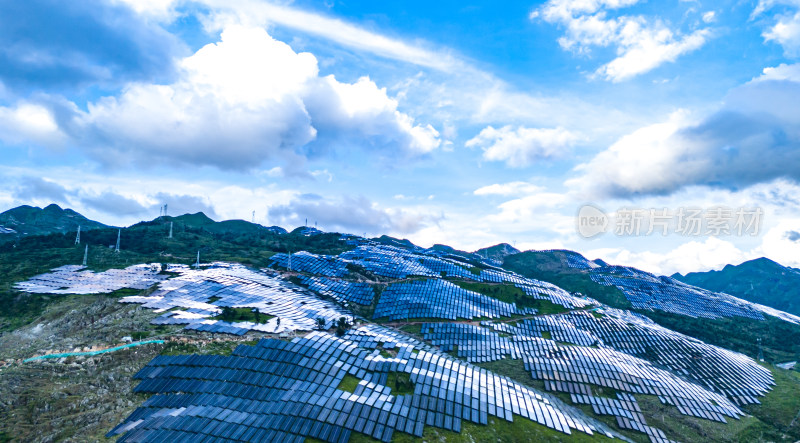 贵州山地光伏喀斯特地貌