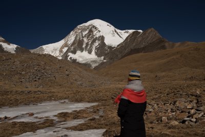 实拍西藏高原雪山