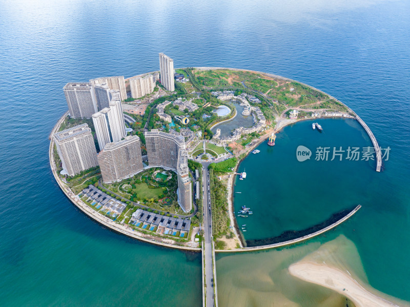 海南万宁融创日月湾航拍