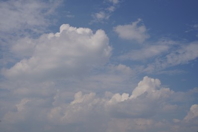 唯美天空蓝天白云延时云朵飘动夏天小清新云