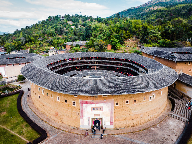 中国福建省龙岩市永定区土楼王景区