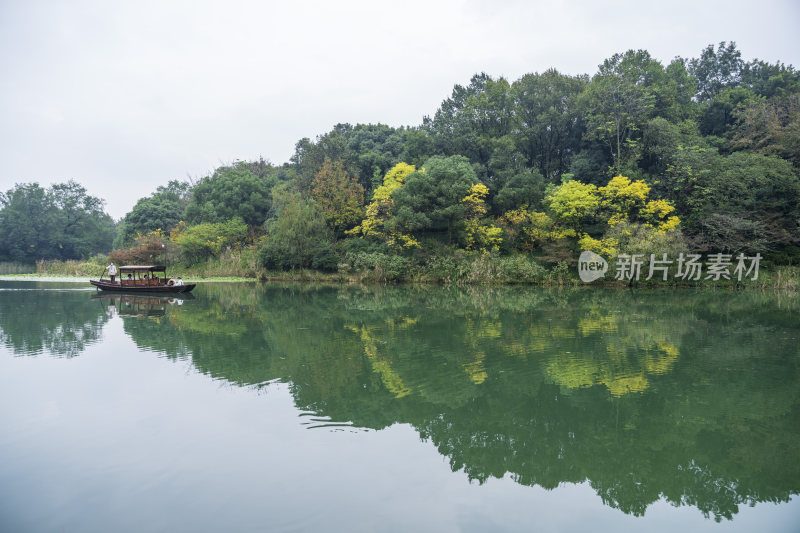 杭州三台山乌龟潭风景