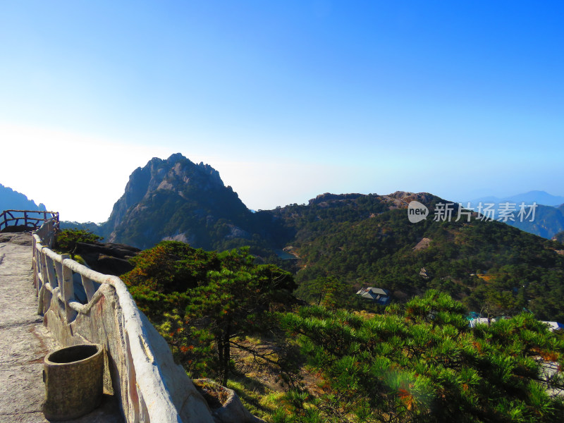 中国安徽黄山旅游风光