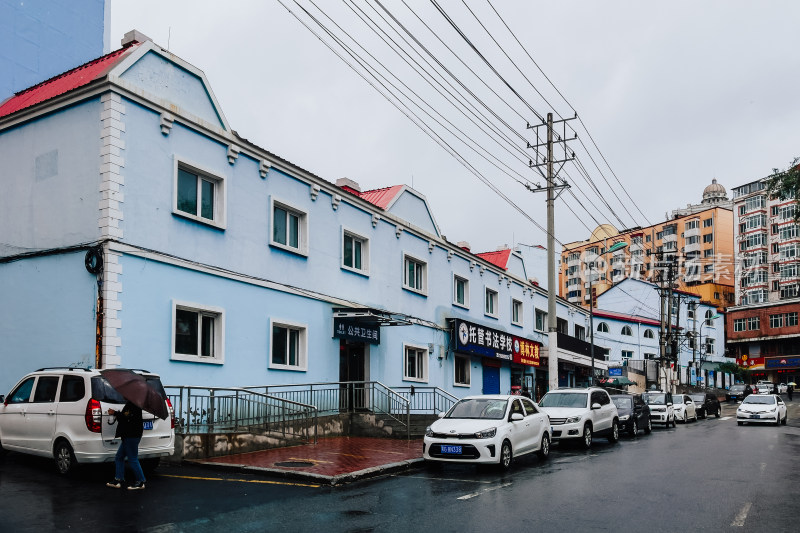 绥芬河市区城景