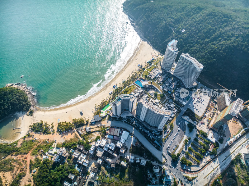 广东阳江海陵岛海岸线