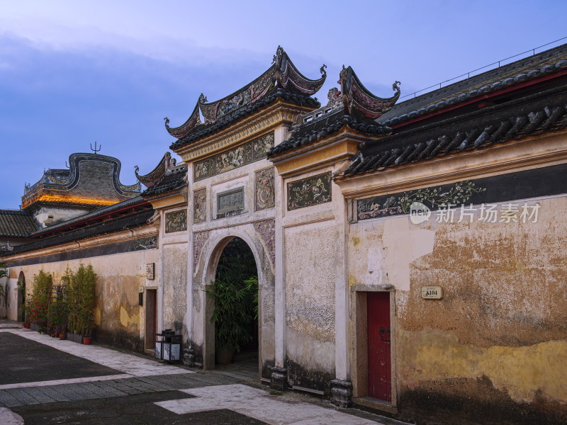 深圳历史之大田世居客家民居围龙屋