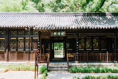 潍坊青州范公亭公园三贤祠