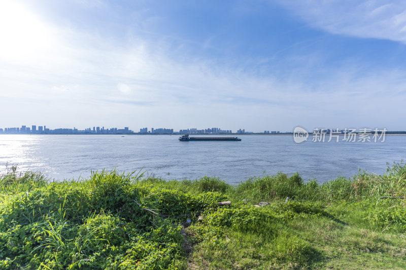 武汉青山江滩公园风景