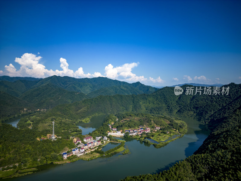 祖国壮丽山河青山绿水自然风光