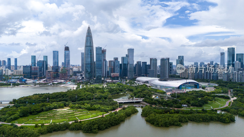 深圳南山粤海街道建筑群