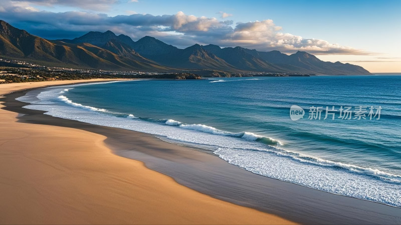 海岛风光旖旎迷人沙滩海边风景