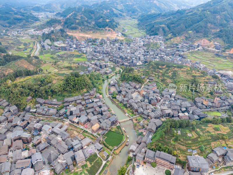 广西柳州三江程阳八寨5a景区