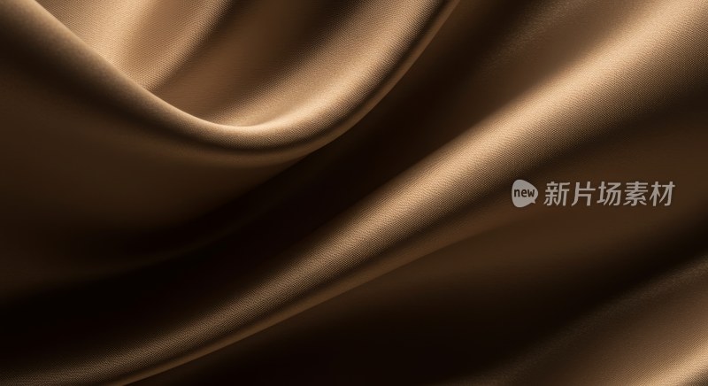 金色丝绸纹理特写