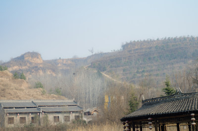 陕西省黄土高原村落