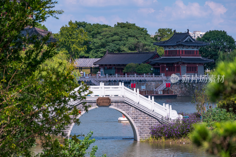 江苏泰州市望海楼景区建筑