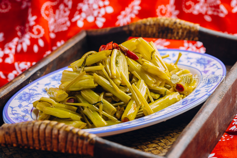 玉林菜酸辣空心菜