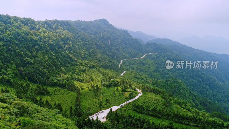 中国山脉自然风光航拍