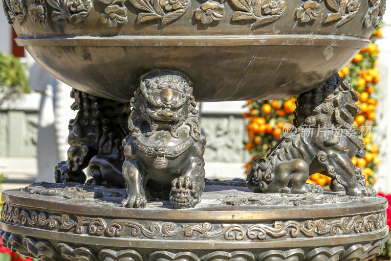 潮州开元古寺古建筑特写