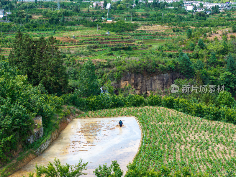 贵州毕节七星关六冲河峡谷景色