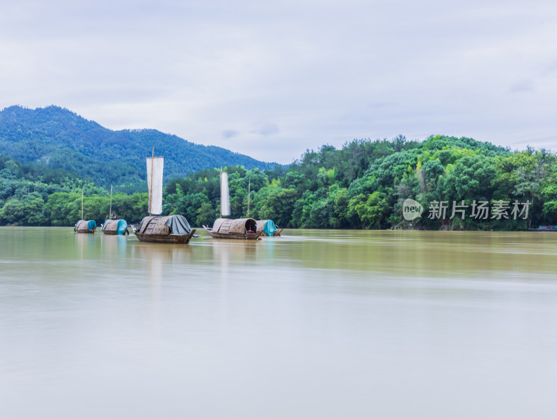 浙江丽水古堰画乡风光