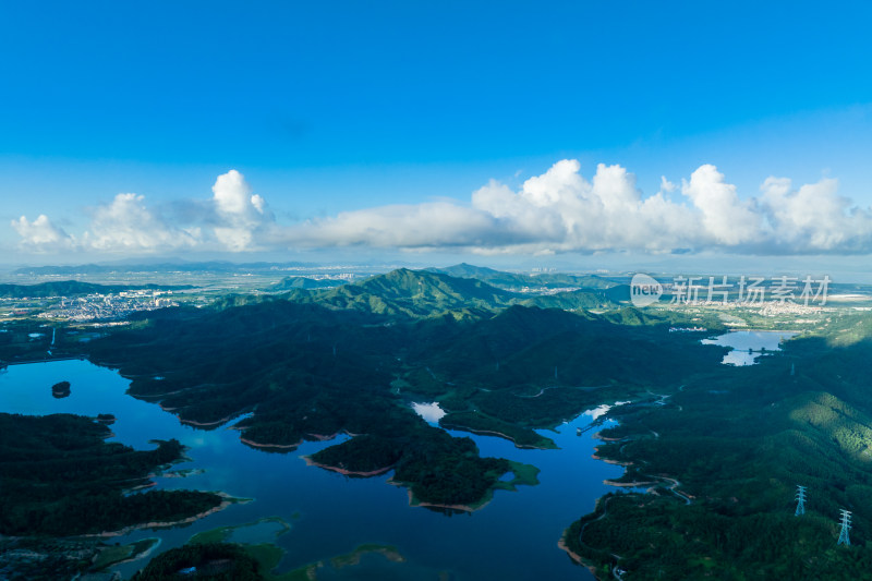 珠海乡村振兴自然风光航拍