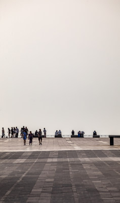 山东日照万平口海滨海岸景观