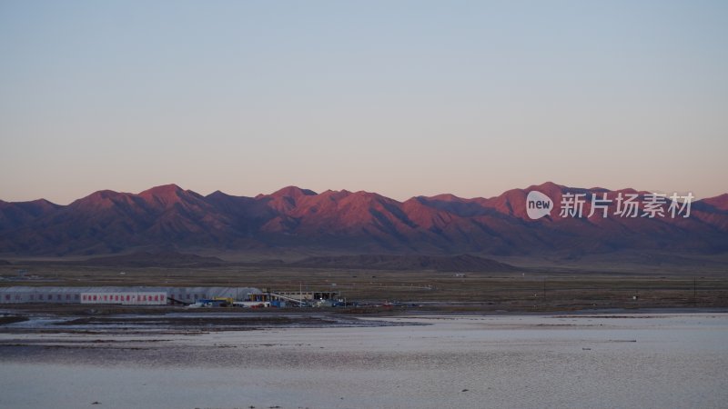 太阳下山时