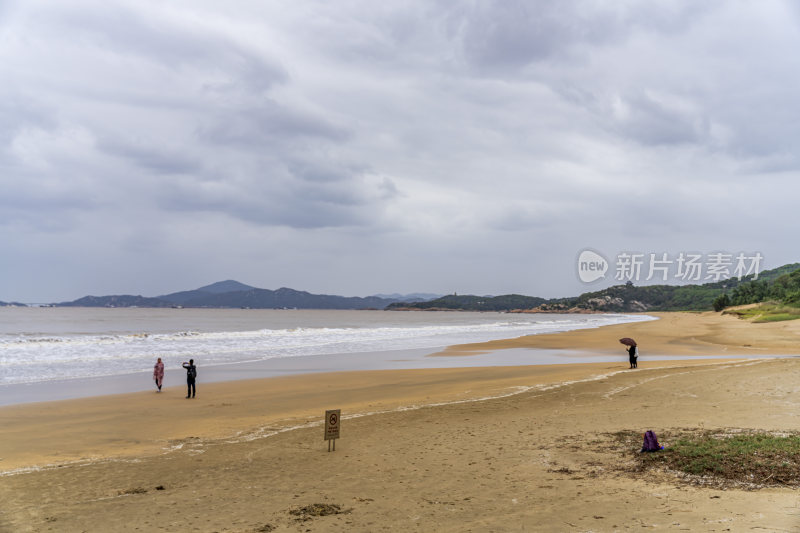 浙江普陀山千步沙风景