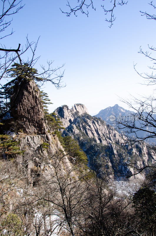 雪后黄山风光