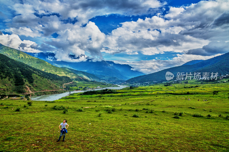 不丹的自然美景