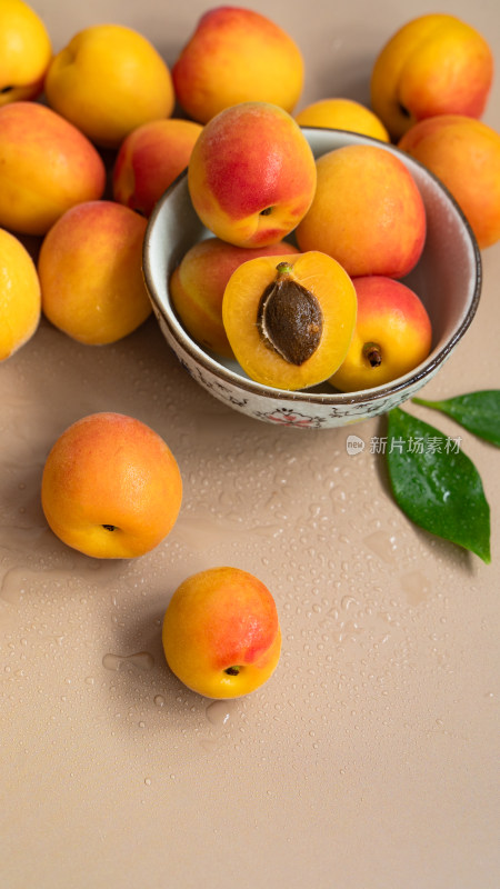 水果美食素材——杏