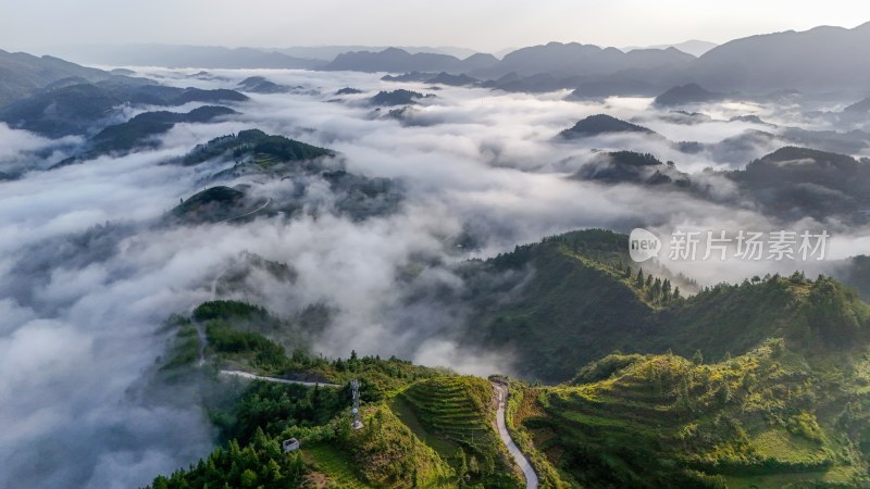 重庆酉阳：“睡佛”下的风景（二）