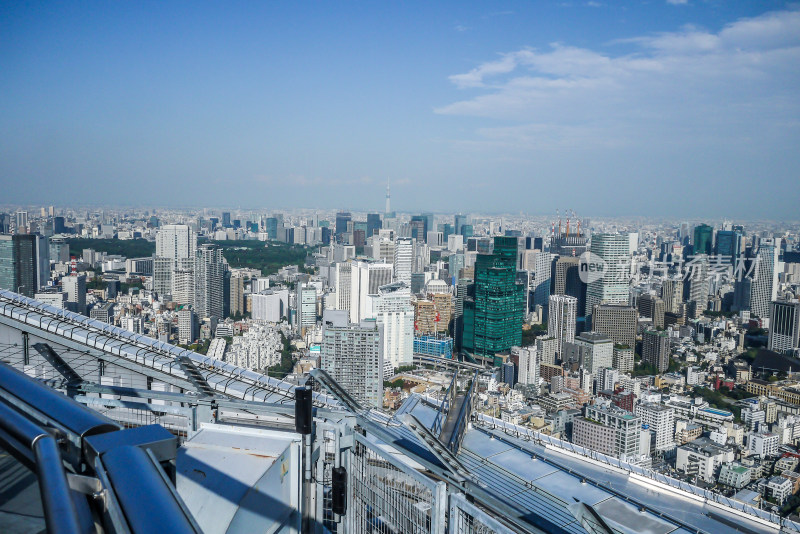 日本东京城市风光