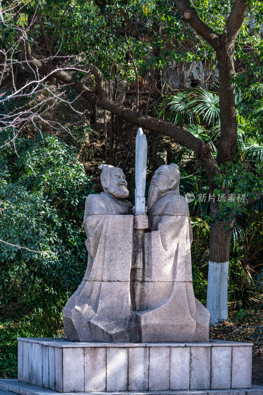 江苏镇江金山寺公园金山寺塔景点景观