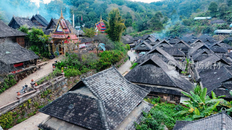 云南景迈山糯干古寨