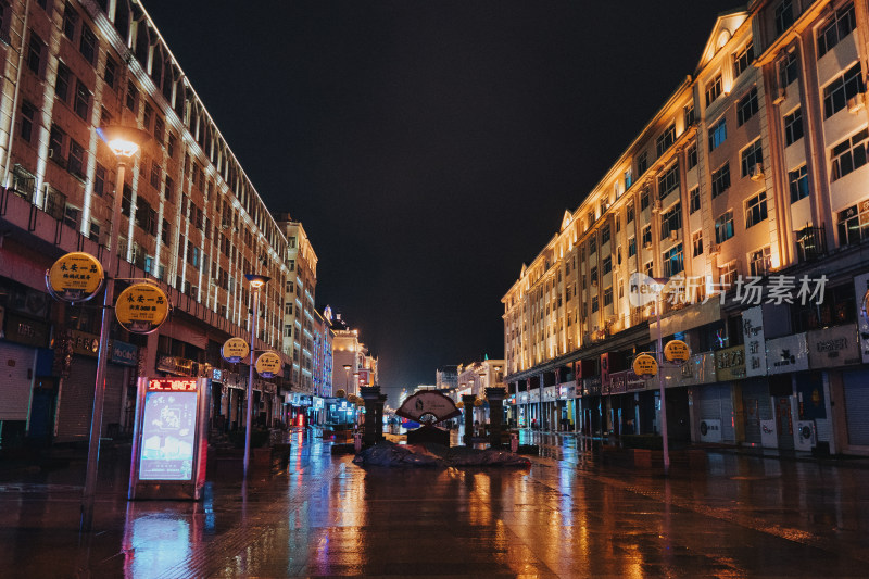 黑河市区城景