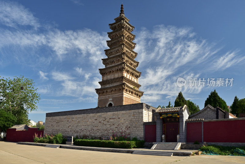 河北省邢台市临城县普利寺塔