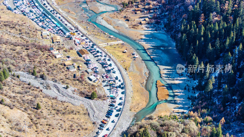 四川西部阿坝理小路的热点大二普营地